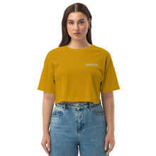 Load image into Gallery viewer, Loose drop shoulder crop top