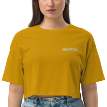 Load image into Gallery viewer, Loose drop shoulder crop top